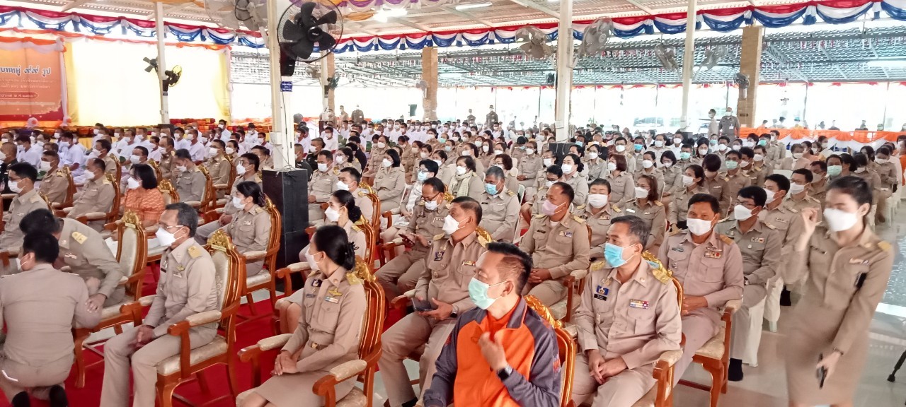 พช.นครพนม ร่วมพิธีบรรพชาอุปสมบทหมู่ จำนวน 99 รูป เพื่อถวายพระพรชัยมงคลแด่สมเด็จพระเจ้าลูกเธอ เจ้าฟ้าพัชรกิติยาภา นเรนทิราเทพยวดี กรมหลวงราชสาริณีสิริพัชร มหาวัชรราชธิดา