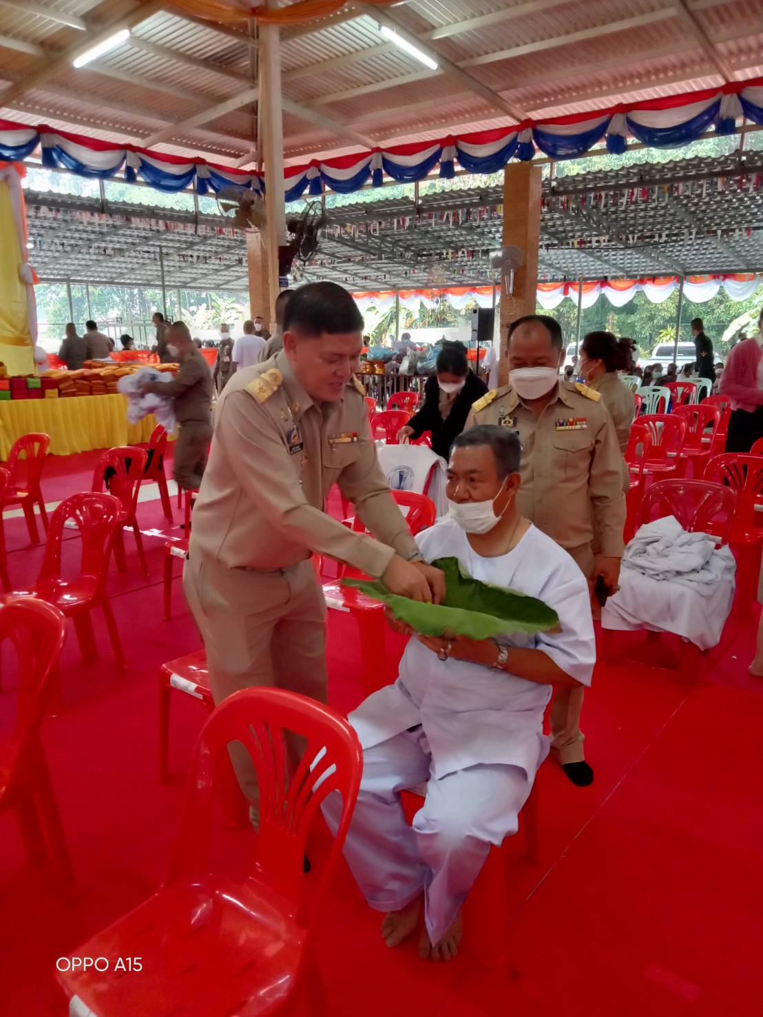 พช.นครพนม ร่วมพิธีบรรพชาอุปสมบทหมู่ จำนวน 99 รูป เพื่อถวายพระพรชัยมงคลแด่สมเด็จพระเจ้าลูกเธอ เจ้าฟ้าพัชรกิติยาภา นเรนทิราเทพยวดี กรมหลวงราชสาริณีสิริพัชร มหาวัชรราชธิดา
