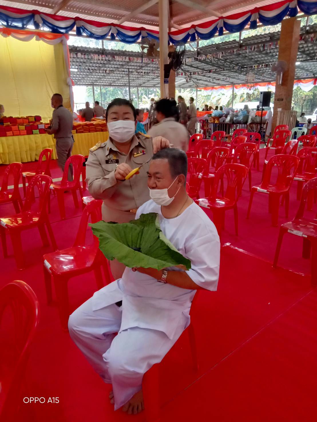 พช.นครพนม ร่วมพิธีบรรพชาอุปสมบทหมู่ จำนวน 99 รูป เพื่อถวายพระพรชัยมงคลแด่สมเด็จพระเจ้าลูกเธอ เจ้าฟ้าพัชรกิติยาภา นเรนทิราเทพยวดี กรมหลวงราชสาริณีสิริพัชร มหาวัชรราชธิดา