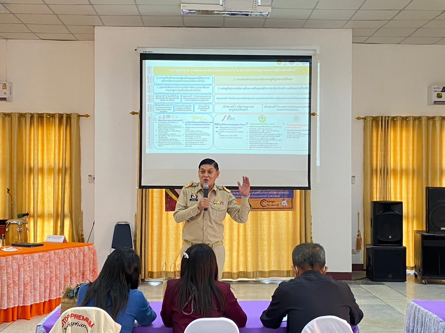 พช. นครพนม ประชุมเชิงปฏิบัติการเพิ่มศักยภาพงานทุนชุมชนเสริมสร้างธรรมาภิบาลและการเข้าถึงแหล่งทุนจังหวัดนครพนม ประจำปี พ.ศ. 2566