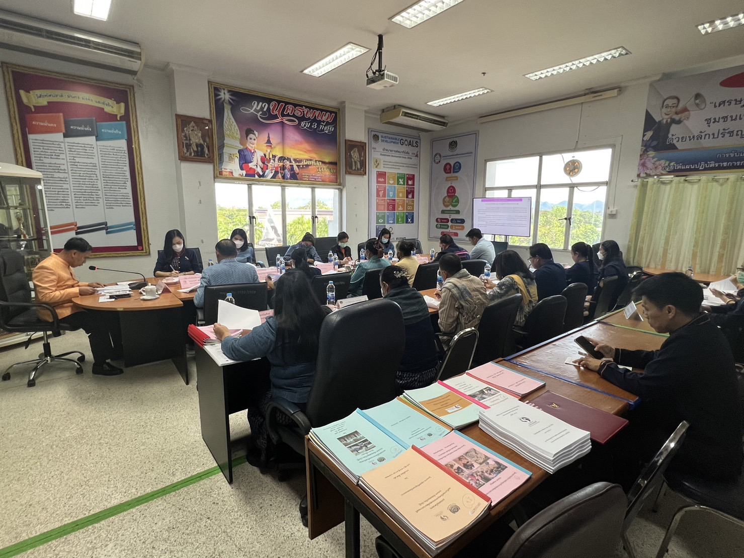 ประชุมคณะอนุกรรมการบริหารกองทุนพัฒนาบทบาทสตรีระดับจังหวัด ครั้งที่ 1/2566