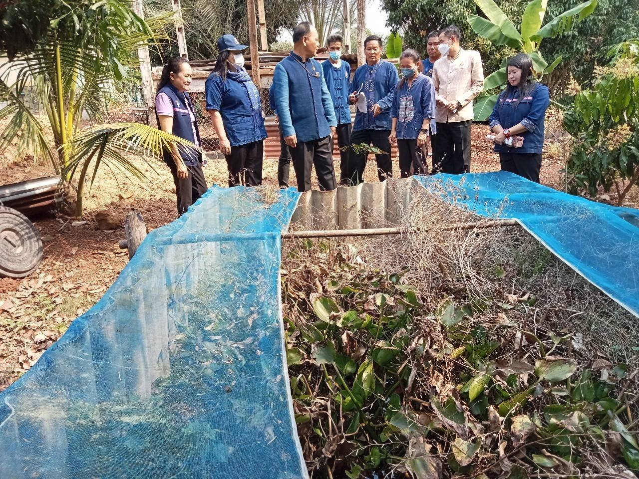 ผู้ตรวจราชการกรมการพัฒนาชุมชน ลงพื้นที่ตรวจติดตามผลการปฏิบัติราชการ