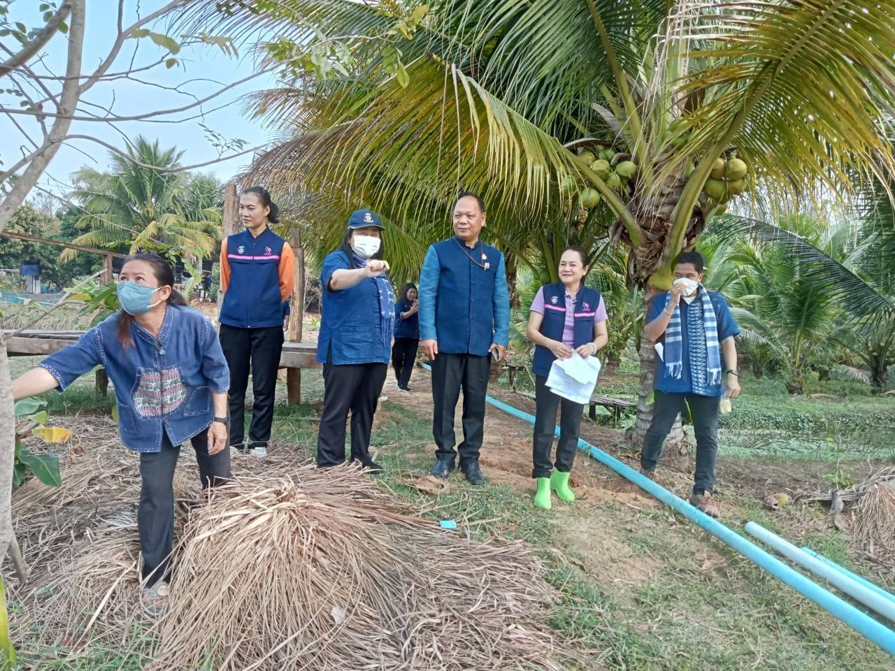 ผู้ตรวจราชการกรมการพัฒนาชุมชน ลงพื้นที่ตรวจติดตามผลการปฏิบัติราชการ