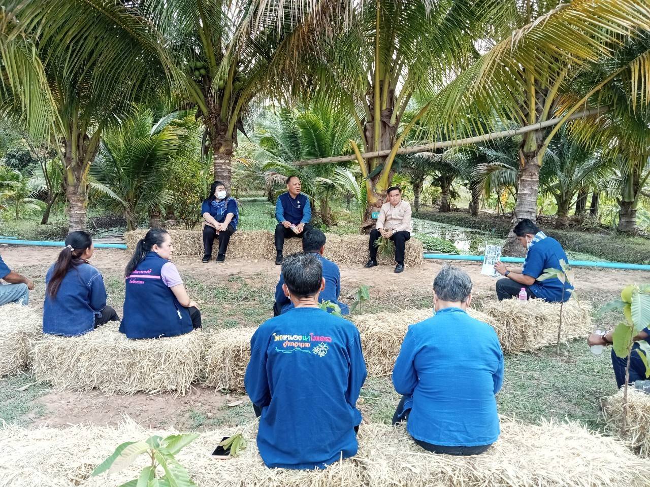 ผู้ตรวจราชการกรมการพัฒนาชุมชน ลงพื้นที่ตรวจติดตามผลการปฏิบัติราชการ