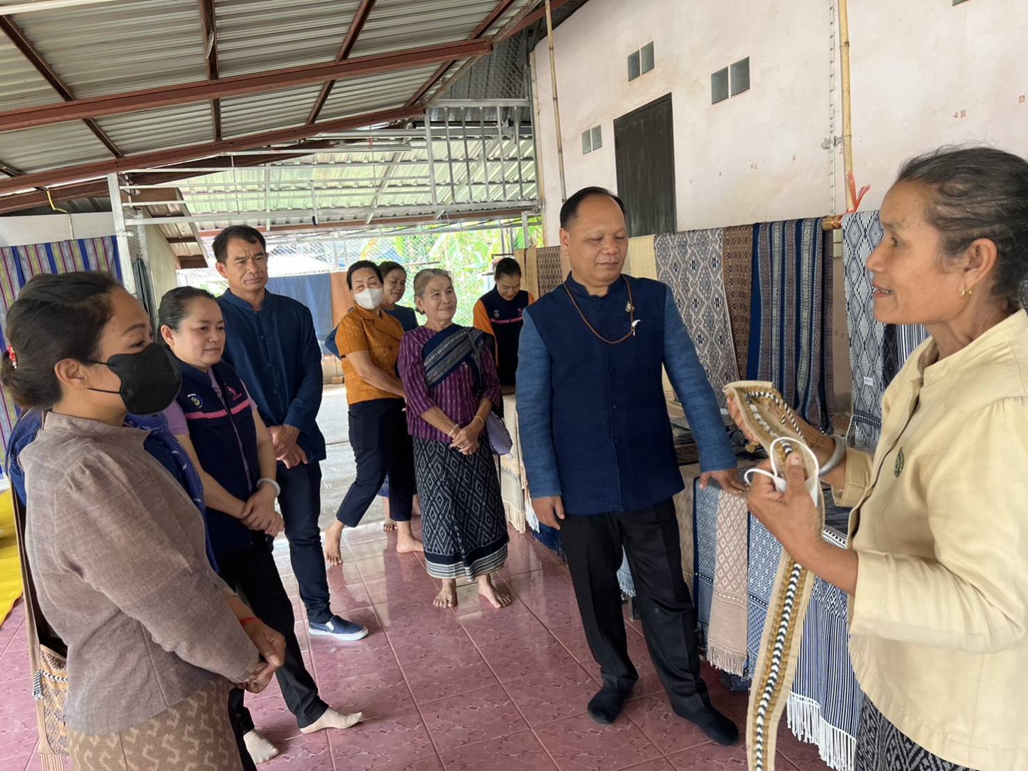ผู้ตรวจราชการกรมการพัฒนาชุมชน ลงพื้นที่ตรวจติดตามผลการปฏิบัติราชการ