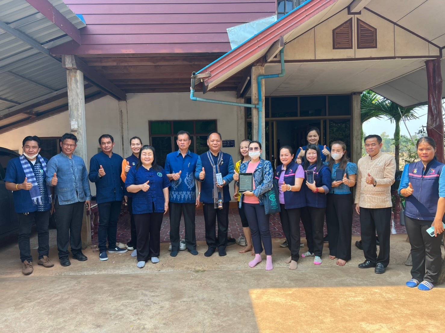 ผู้ตรวจราชการกรมการพัฒนาชุมชน ลงพื้นที่ตรวจติดตามผลการปฏิบัติราชการ