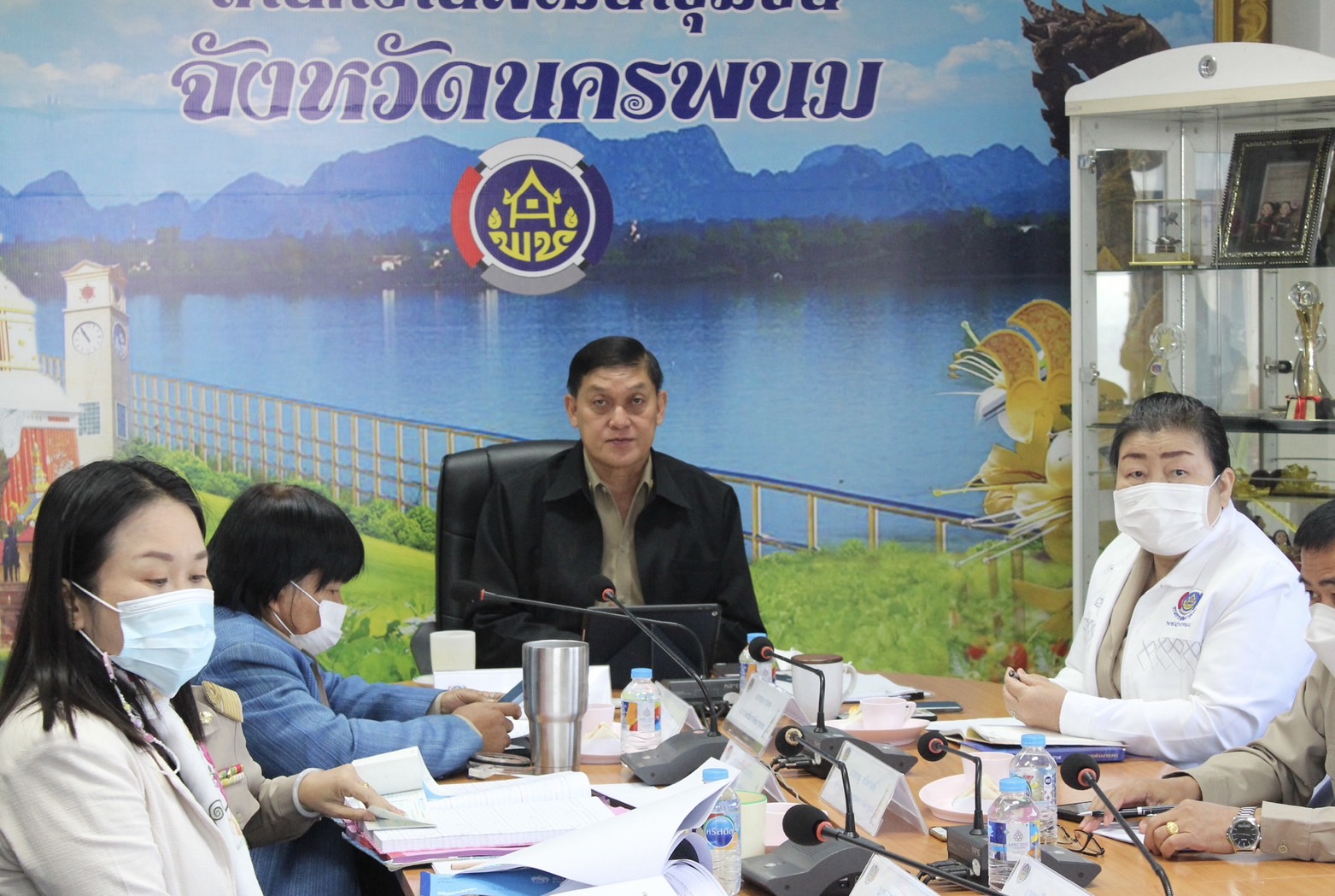 พช.นครพนม ร่วมการประชุมกรมการพัฒนาชุมชน ครั้งที่ 1/2566 ผ่านระบบ Video Conference