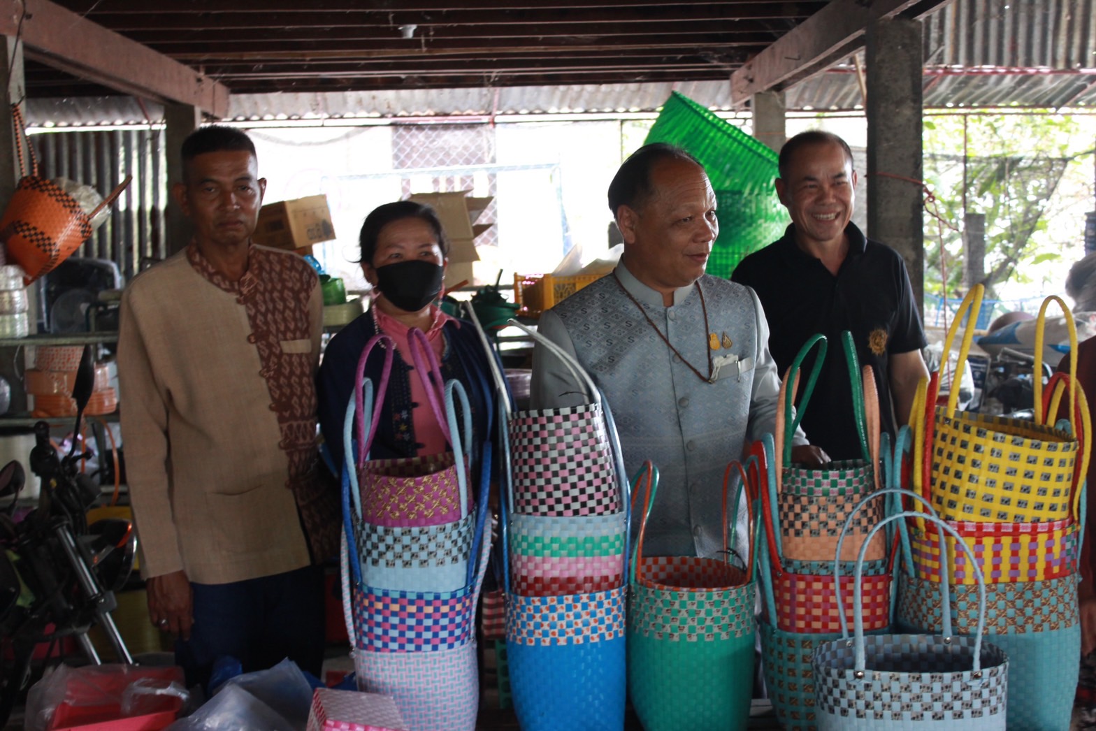 ผู้ตรวจราชการกรมการพัฒนาชุมชน ลงพื้นที่ติดตามผลการปฏิบัติราชการ