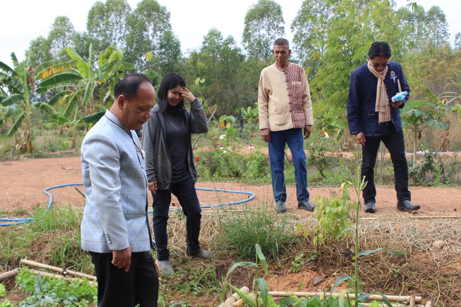 ผู้ตรวจราชการกรมการพัฒนาชุมชน ลงพื้นที่ติดตามผลการปฏิบัติราชการ