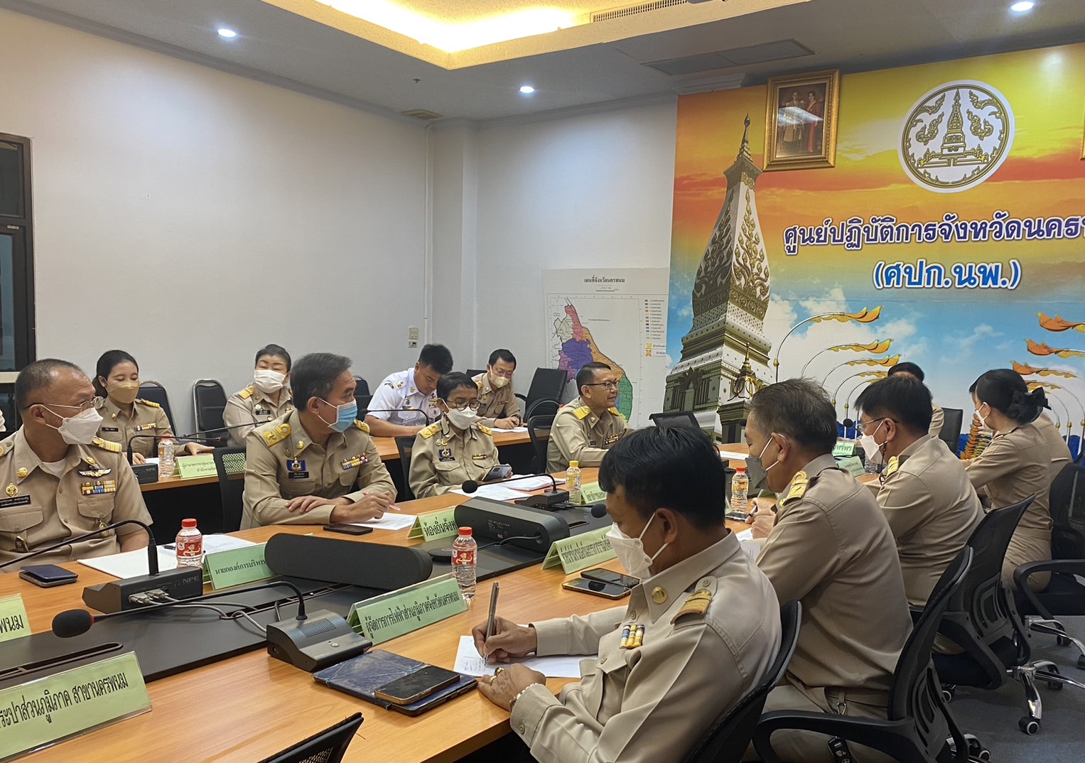 พช.นครพนม ร่วมการประชุมขับเคลื่อนและติดตามนโยบายของรัฐบาลและภารกิจสำคัญของกระทรวงมหาดไทย ประจำปีงบประมาณ พ.ศ. 2566