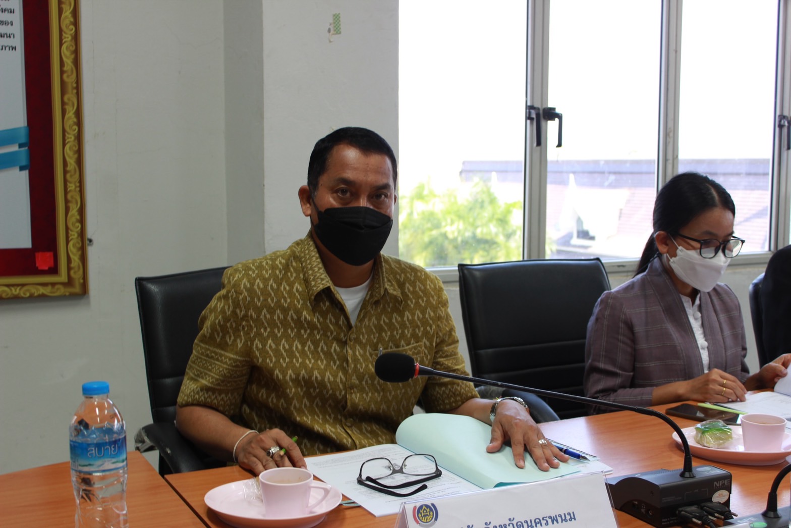 จังหวัดนครพนม ประชุมคณะทำงานบริหารการจัดเก็บข้อมูลความจำเป็นพื้นฐาน (จปฐ.) และข้อมูลพื้นฐานระดับหมู่บ้าน (กชช.2ค) ระดับจังหวัด