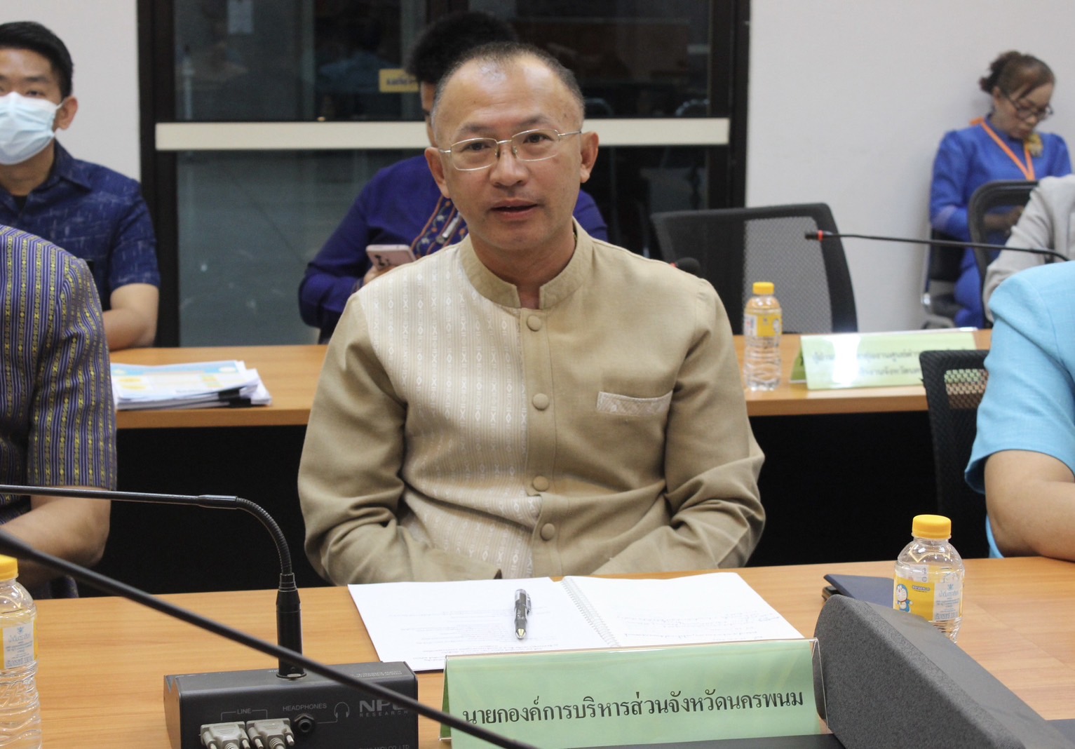 นครพนม ร่วมประชุมขับเคลื่อนและติดตามนโยบายของรัฐบาลและภารกิจสำคัญของกระทรวงมหาดไทย ประจำปีงบประมาณ พ.ศ. 2566 (เดือนกุมภาพันธ์ 2566 )