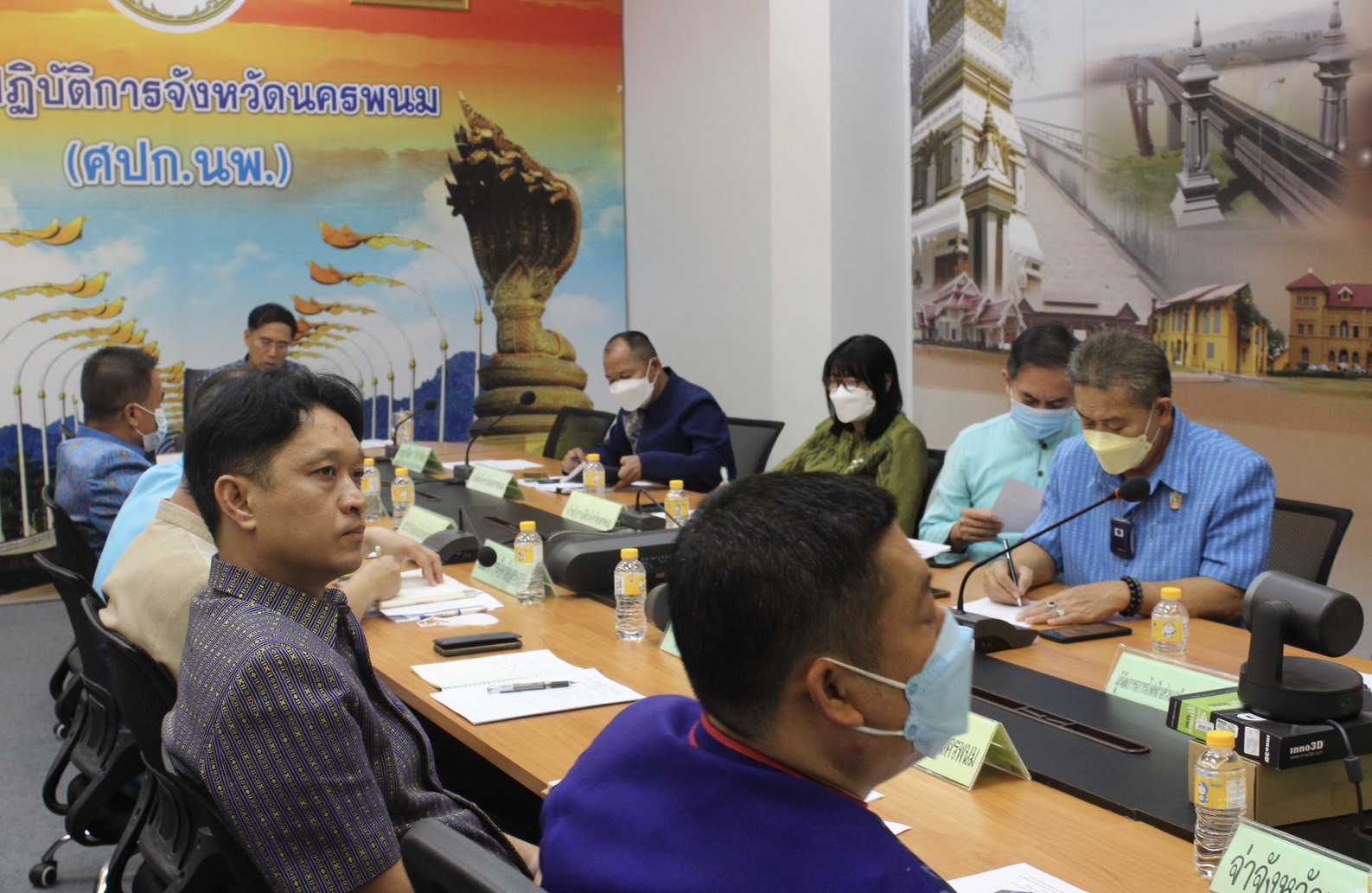 นครพนม ร่วมประชุมขับเคลื่อนและติดตามนโยบายของรัฐบาลและภารกิจสำคัญของกระทรวงมหาดไทย ประจำปีงบประมาณ พ.ศ. 2566 (เดือนกุมภาพันธ์ 2566 )