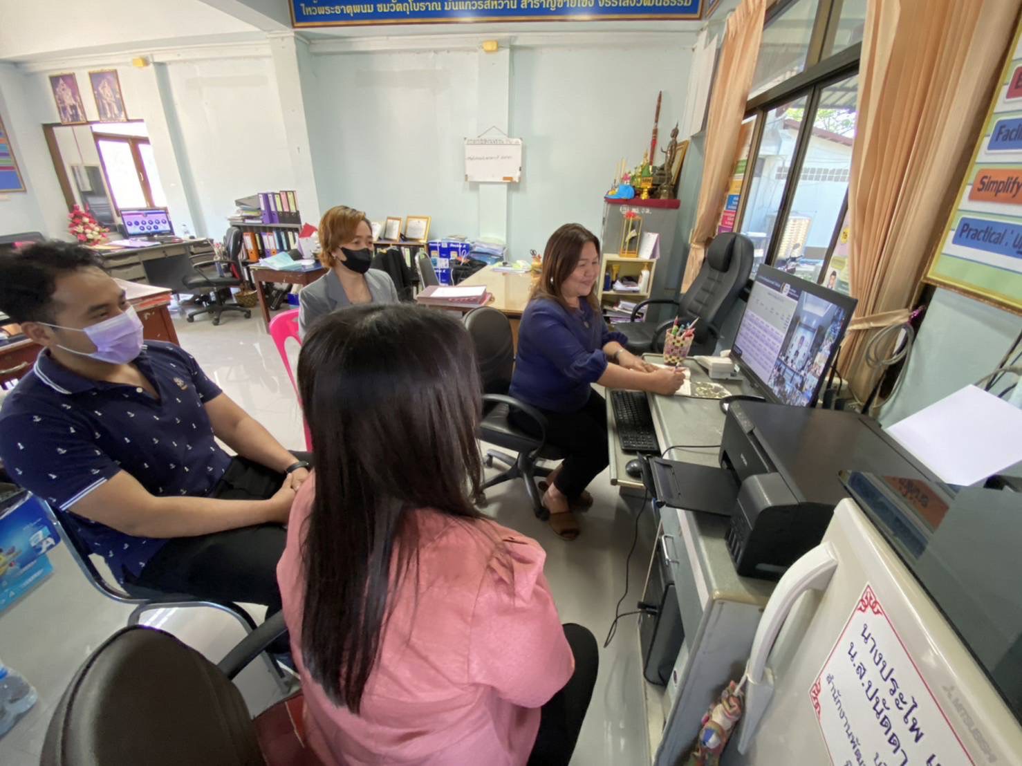 พช.นครพนม ร่วมการประชุมกรมการพัฒนาชุมชน ครั้งที่ 2/2566 ผ่านระบบ Video Conference