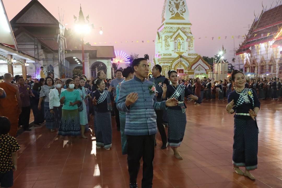 จังหวัดนครพนม เปิดงานนมัสการพระธาตุประสิทธิ์ “บุญเดือนสี่ของดีนาหว้า” ประจำปี 2566