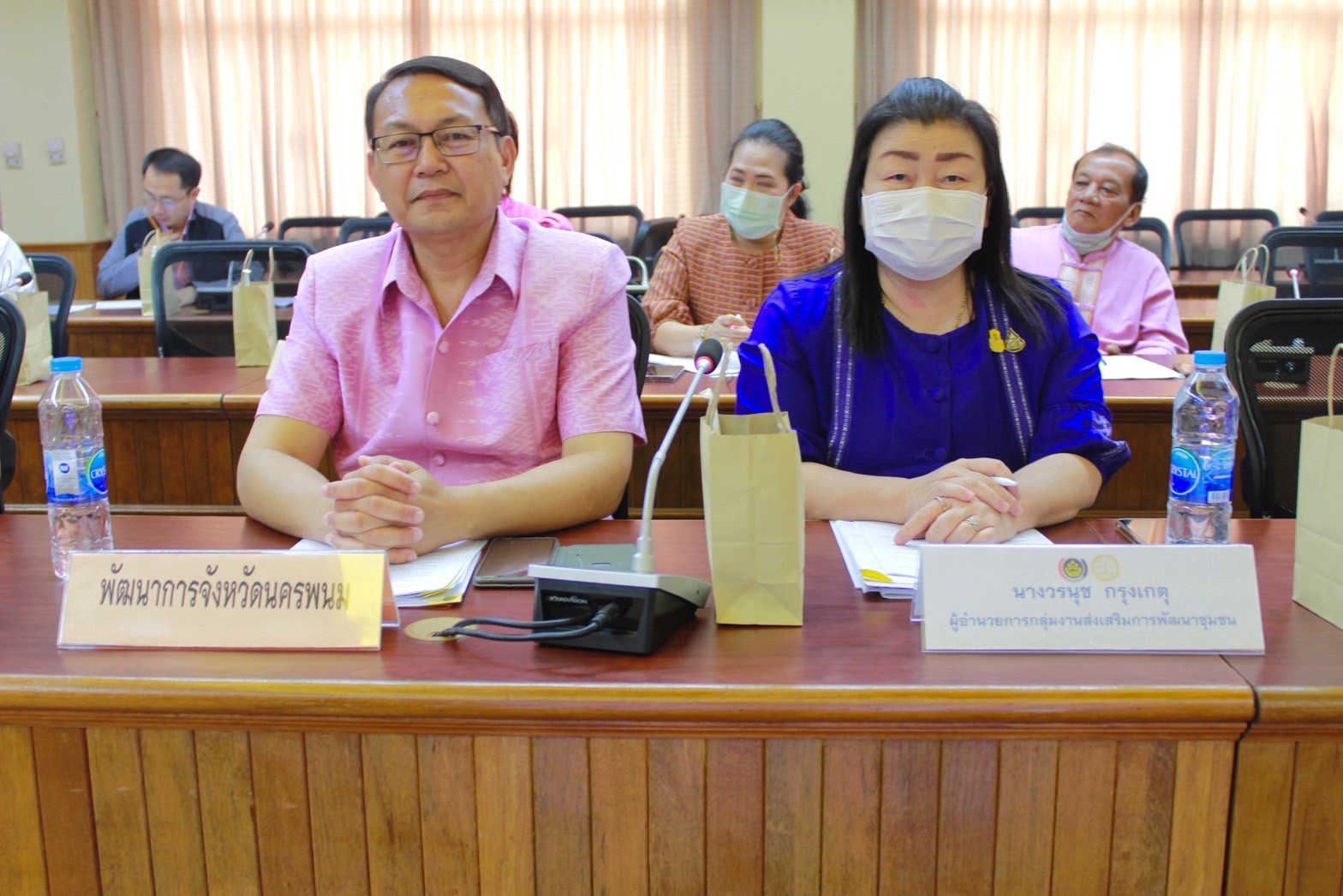 จังหวัดนครพนม ประชุมเตรียมความพร้อมการจัดงานประเพณีสงกรานต์นครพนม ประจำปี 2566