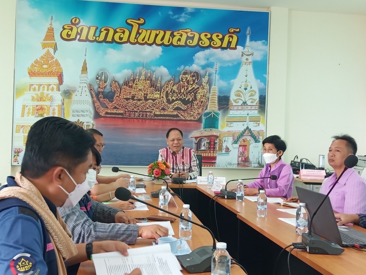 ผู้ตรวจราชการกรมฯ ลงพื้นที่ติดตามผลการปฏิบัติราชการ จ.นครพนม