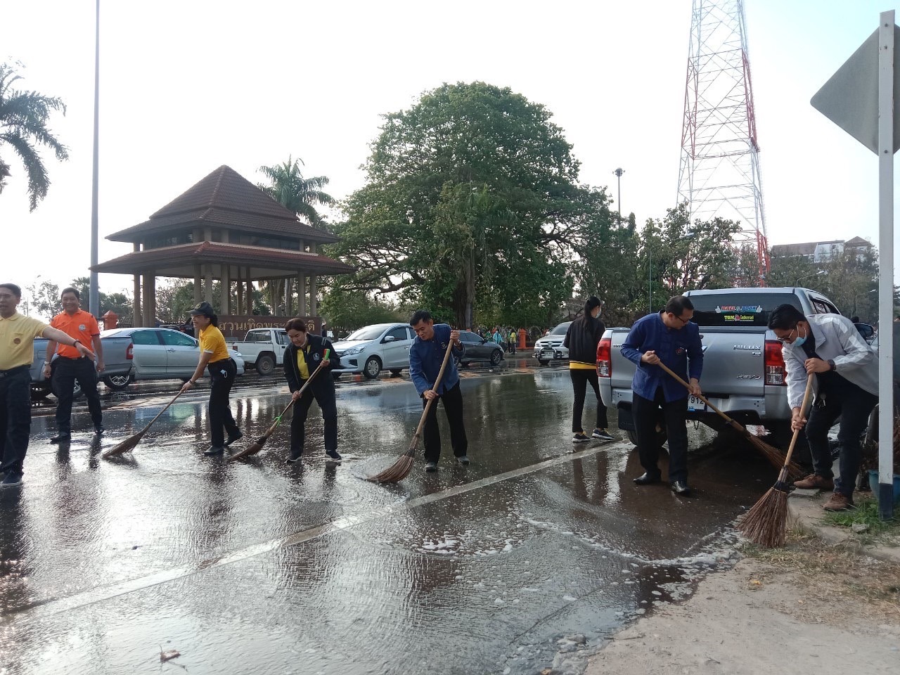 พช.นครพนม ร่วมกิจกรรม Big Cleaning Day