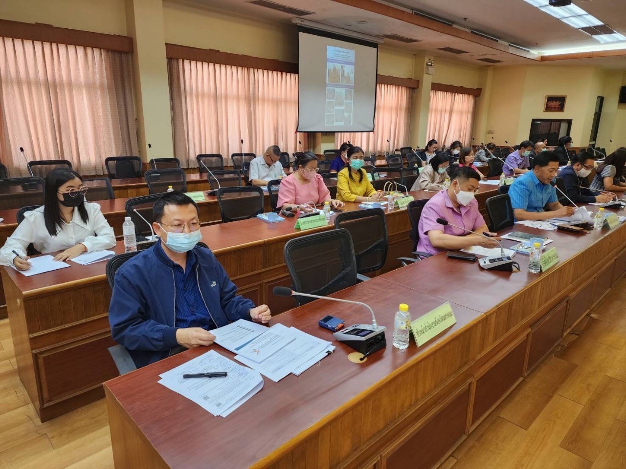 จังหวัดนครพนม ประชุมคณะกรรมการร่วมภาครัฐและเอกชนเพื่อพัฒนาและแก้ไขปัญหาทางเศรษฐกิจนครพนม (กรอ.จังหวัดนครพนม) ครั้งที่ 2/2566