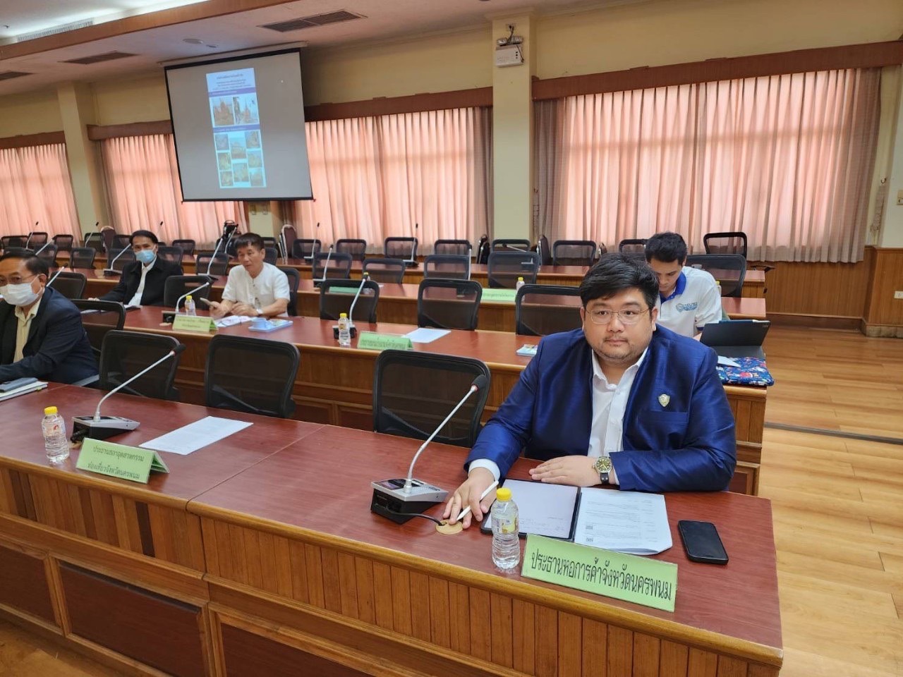 จังหวัดนครพนม ประชุมคณะกรรมการร่วมภาครัฐและเอกชนเพื่อพัฒนาและแก้ไขปัญหาทางเศรษฐกิจนครพนม (กรอ.จังหวัดนครพนม) ครั้งที่ 2/2566