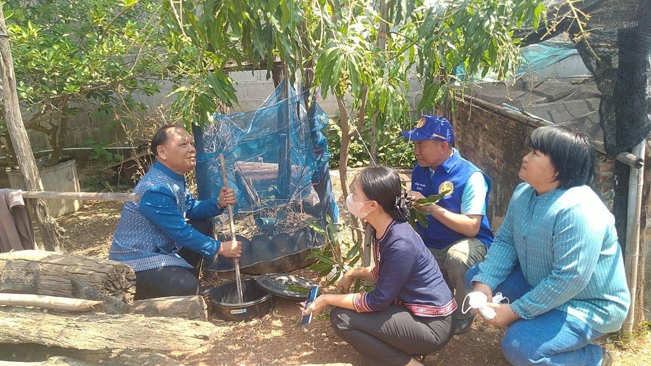 ผู้ตรวจราชการกรมการพัฒนาชุมชน ลงพื้นที่ติดตามผลการปฏิบัติราชการ