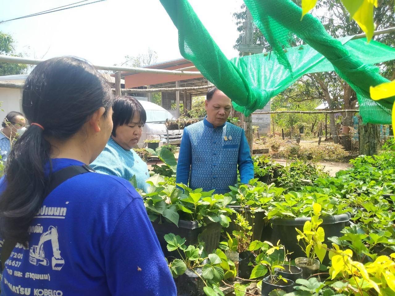 ผู้ตรวจราชการกรมการพัฒนาชุมชน ลงพื้นที่ติดตามผลการปฏิบัติราชการ