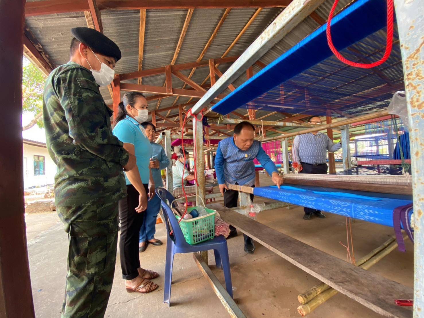 ผู้ตรวจราชการกรมการพัฒนาชุมชน ลงพื้นที่ติดตามผลการปฏิบัติราชการ