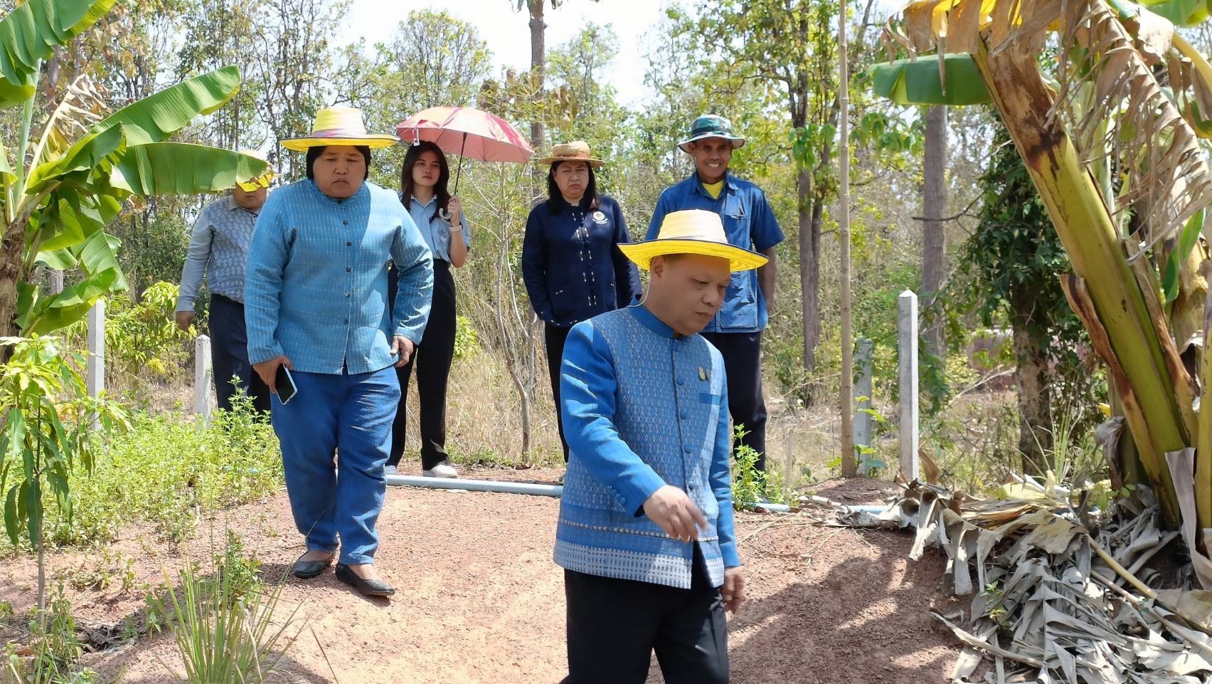 ผู้ตรวจราชการกรมการพัฒนาชุมชน ลงพื้นที่ติดตามผลการปฏิบัติราชการ