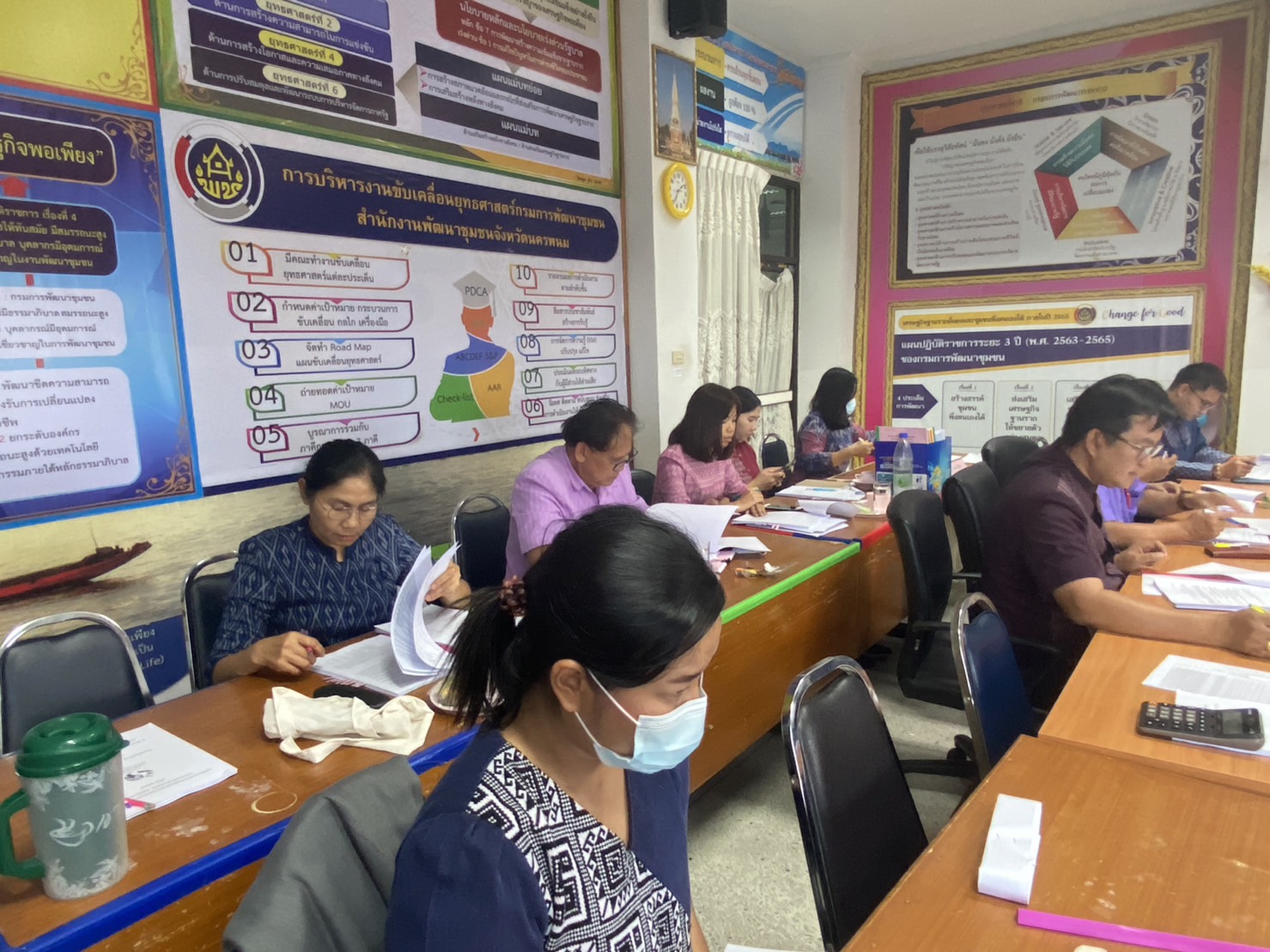 จ.นครพนม ประชุมคณะอนุกรรมการบริหารกองทุนพัฒนาบทบาทสตรี จังหวัดนครพนม ครั้งที่ 3/2566