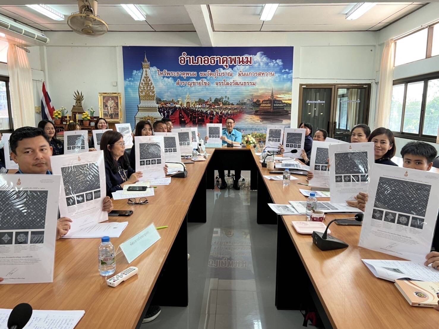 พช.นครพนม ลงพื้นที่ติดตาม นิเทศ สนับสนุนและประเมินผลการปฏิบัติราชการอำเภอโซนใต้ ไตรมาส 2 ปีงบประมาณ 2566