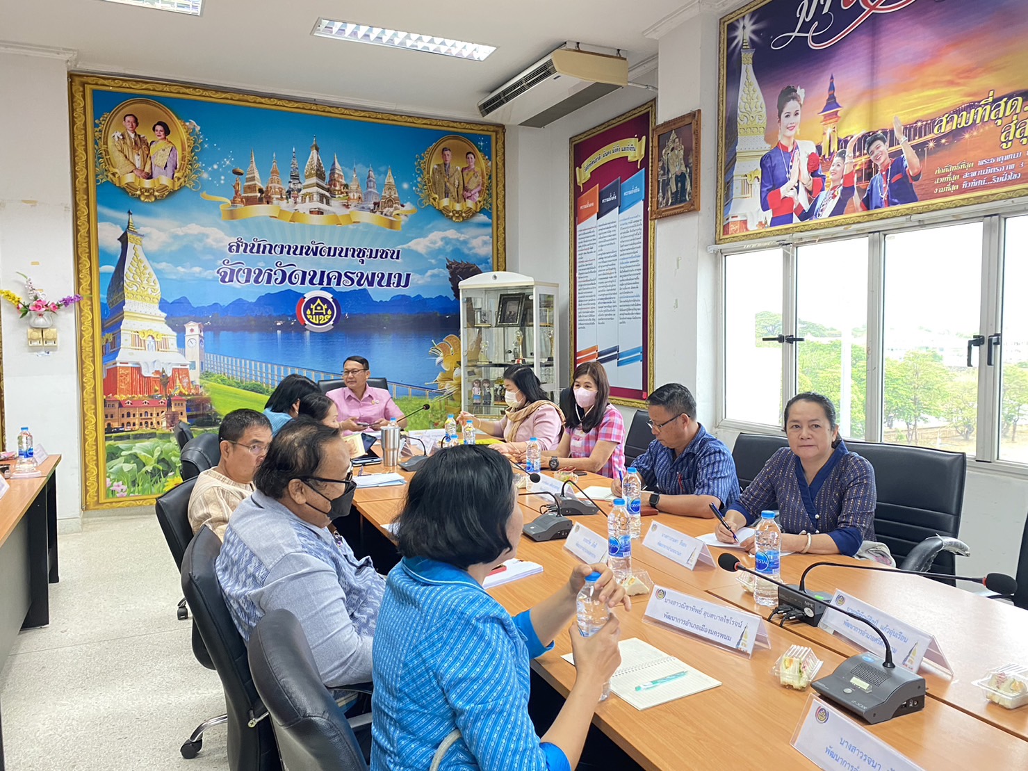 พช.นครพนม ร่วมการประชุมกรมการพัฒนาชุมชน ครั้งที่ 3/2566 ผ่านระบบ Video Conference