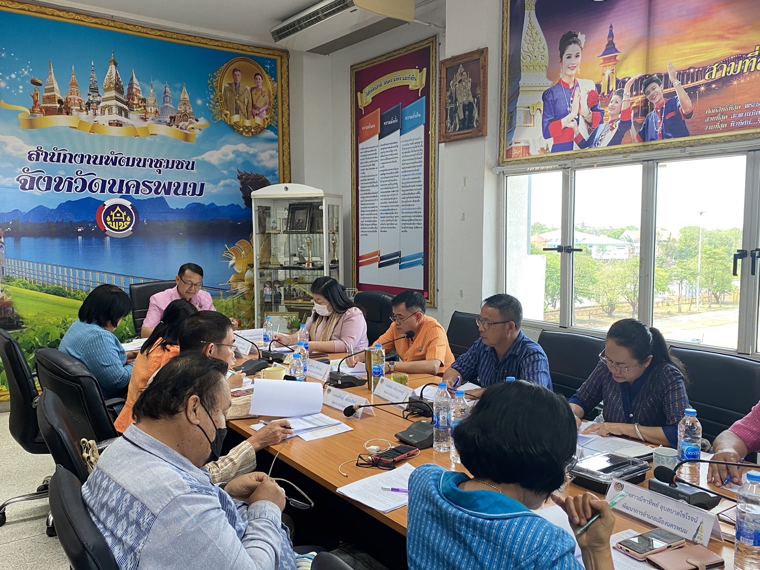 พช.นครพนม ประชุมผู้อำนวยการกลุ่มงาน พัฒนาการอำเภอ นักวิชาการพัฒนาชุมชนจังหวัดนครพนม ครั้งที่ 3/2566 ประจำเดือนมีนาคม 2566
