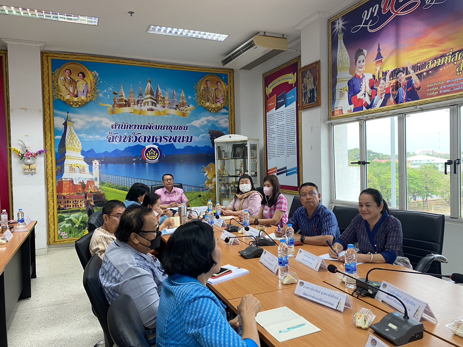 พช.นครพนม ประชุมผู้อำนวยการกลุ่มงาน พัฒนาการอำเภอ นักวิชาการพัฒนาชุมชนจังหวัดนครพนม ครั้งที่ 3/2566 ประจำเดือนมีนาคม 2566