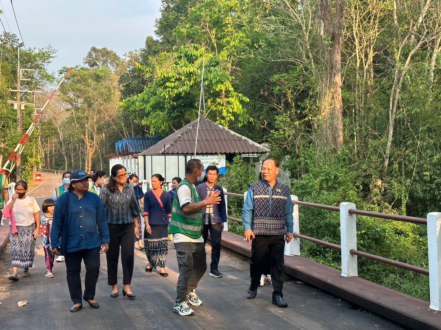 ผู้ตรวจราชการกรมการพัฒนาชุมชน เขตตรวจราชการที่ 11 ลงพื้นที่ติดตามผลการปฏิบัติราชการจังหวัดนครพนม