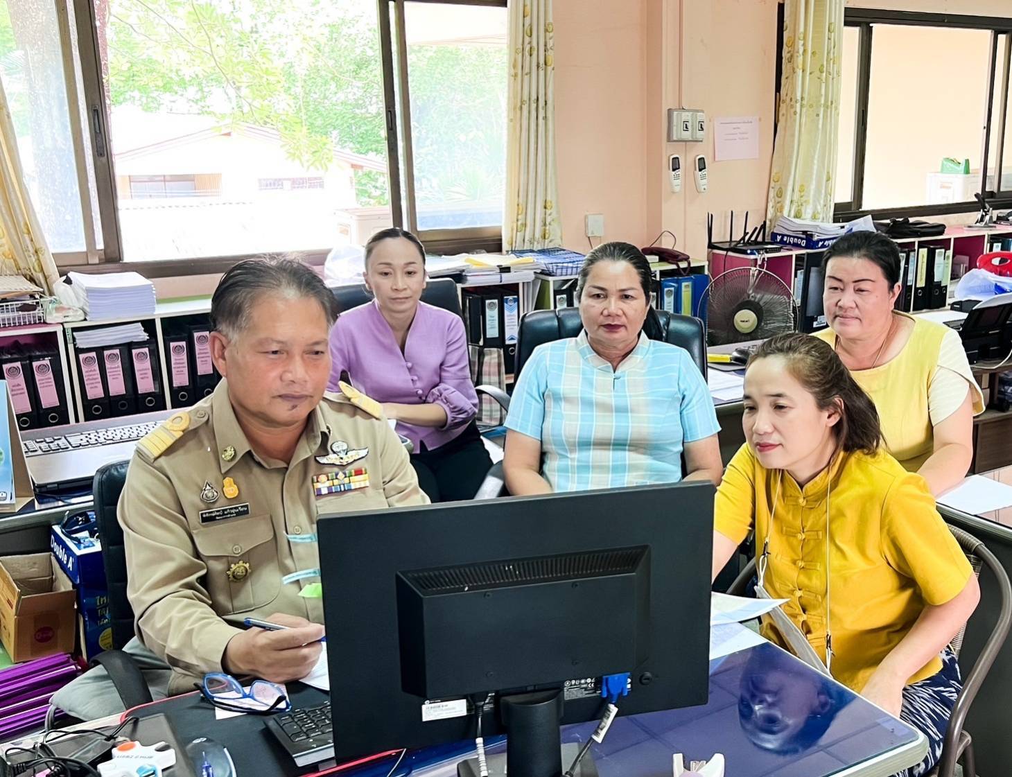พช.นครพนม ร่วมการประชุมกรมการพัฒนาชุมชน ครั้งที่ 4/2566 ผ่านระบบ Video Conference