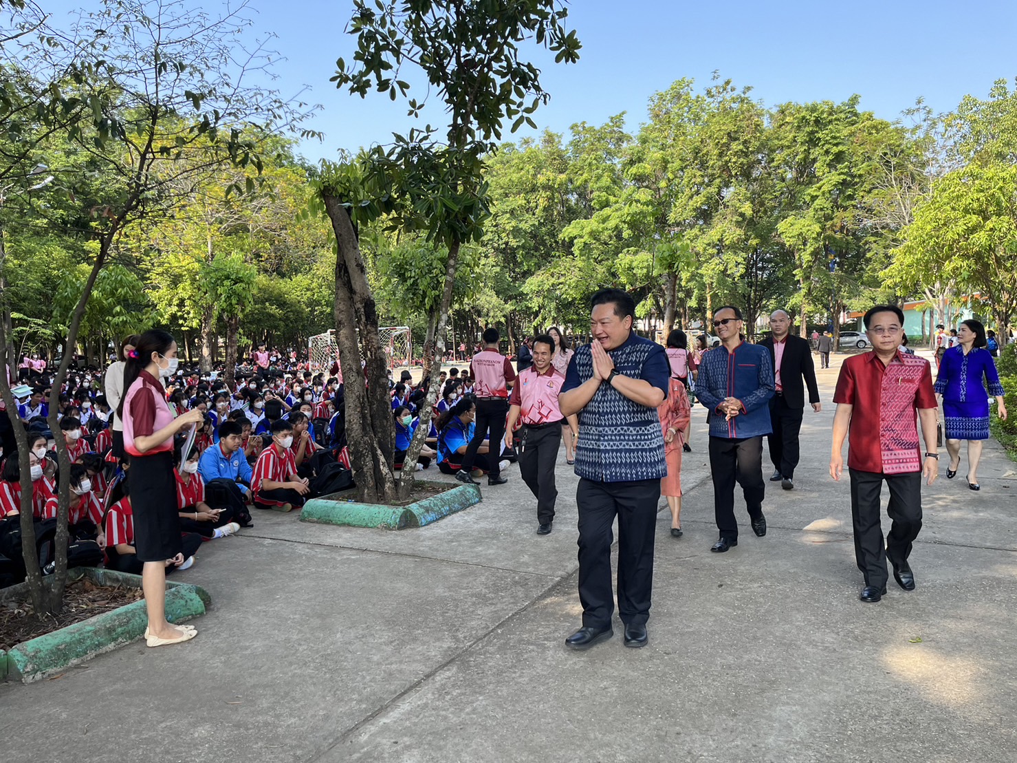 พช.นครพนม ร่วมกิจกรรมการดำเนินงานตามนโยบายด้านการศึกษาและข้อสั่งการของผู้ว่าราชการจังหวัดนครพนม สู่การปฏิบัติ ประจำปีการศึกษา 2566