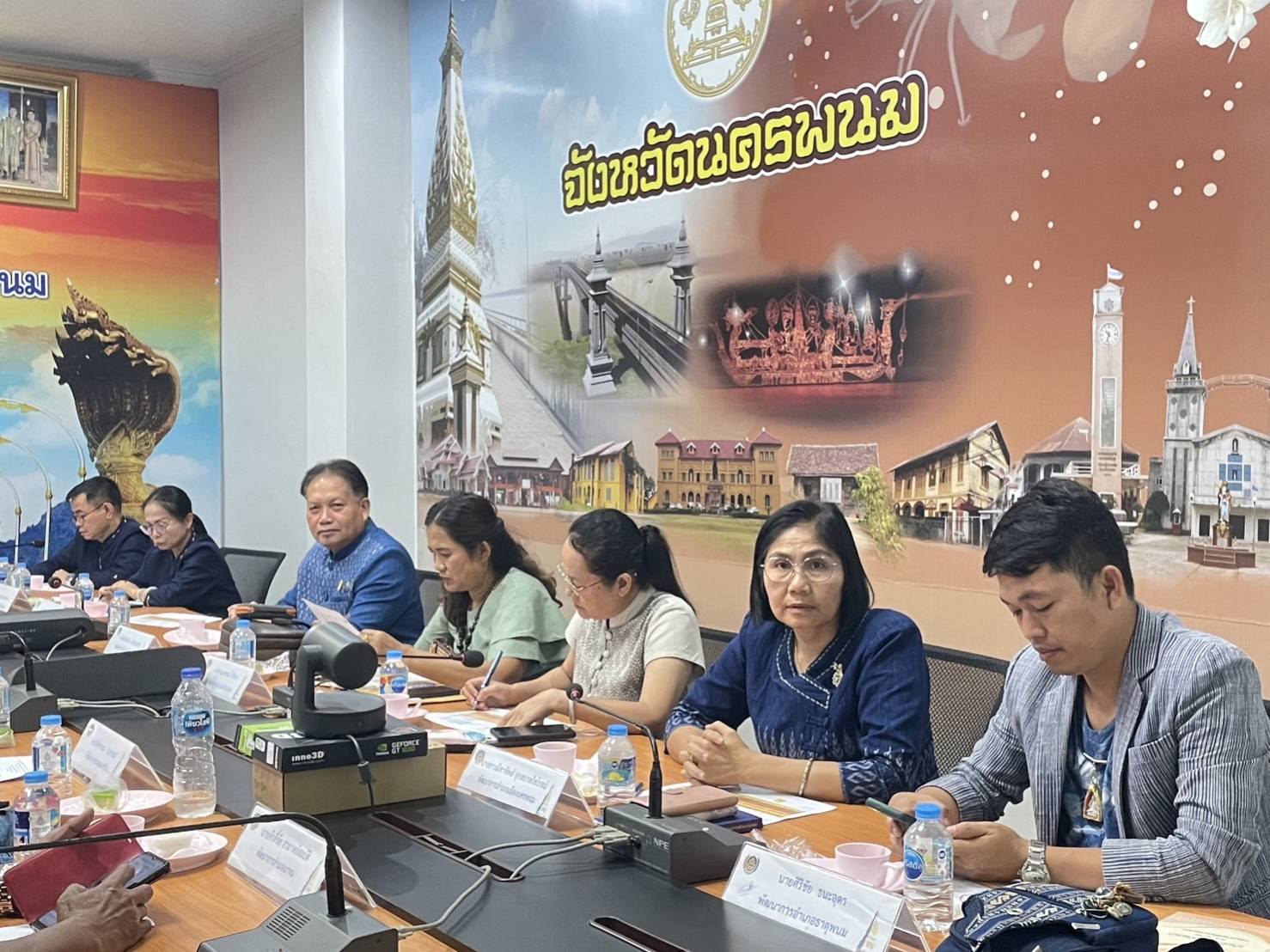 พช. นครพนม ร่วมประชุมเชิงปฏิบัติการติดตามผลการดำเนินงานของหน่วยงานรับตรวจรายไตรมาส ครั้งที่ 3/2566