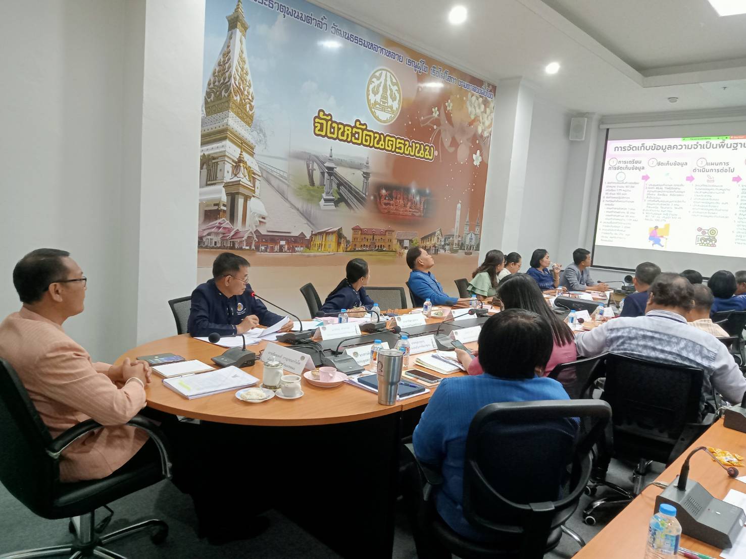 พช. นครพนม ร่วมประชุมเชิงปฏิบัติการติดตามผลการดำเนินงานของหน่วยงานรับตรวจรายไตรมาส ครั้งที่ 3/2566