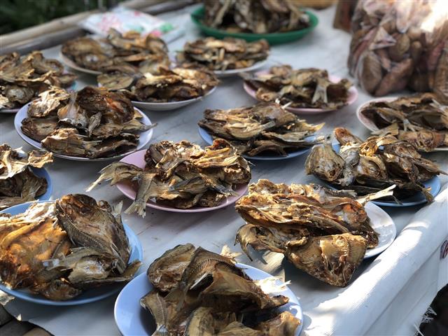 นครพนม   คึกคักตลาดถนนคนเดินสวรรค์ชายโขง หมู่บ้านวัฒนธรรม 9 ชนเผ่า 2 เชื้อชาติ สีสันบรรยากาศการท่องเที่ยวริมฝั่งแม่น้ำโขง