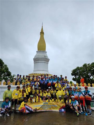 ผู้ว่าฯ นครพนม จับมือเจ้าแขวงคำม่วน สปป.ลาว ดำเนินกิจกรรมปั่นท่องเที่ยวเพื่อสุขภาพสองฝั่งโขง (นครพนม-คำม่วน) เสริมสร้างความสัมพันธ์ระหว่างสองประเทศ