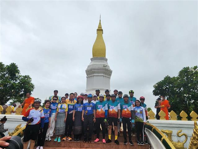 ผู้ว่าฯ นครพนม จับมือเจ้าแขวงคำม่วน สปป.ลาว ดำเนินกิจกรรมปั่นท่องเที่ยวเพื่อสุขภาพสองฝั่งโขง (นครพนม-คำม่วน) เสริมสร้างความสัมพันธ์ระหว่างสองประเทศ