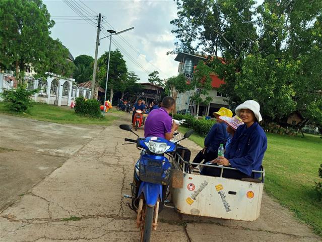 พช.นครพนม ร่วมประชาสัมพันธ์หมู่บ้านท่องเที่ยว OTOP Village พื้นที่ตำบลหนองสังข์ อำเภอนาแก จังหวัดนครพนม