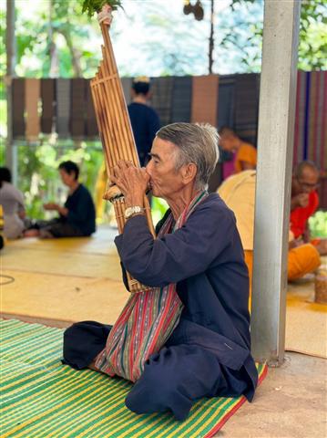 พช.นครพนม ร่วมประชาสัมพันธ์หมู่บ้านท่องเที่ยว OTOP Village พื้นที่ตำบลหนองสังข์ อำเภอนาแก จังหวัดนครพนม