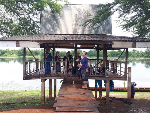 พช.นครพนม ร่วมประชาสัมพันธ์หมู่บ้านท่องเที่ยว OTOP Village พื้นที่ตำบลหนองสังข์ อำเภอนาแก จังหวัดนครพนม