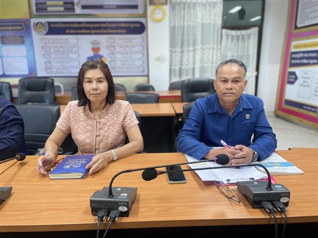 พช.นครพนม ประชุมสร้างการรับรู้โครงการพัฒนาหมู่บ้าน/ชุมชนเข้มแข็งเพื่อเอาชนะยาเสพติดอย่างยั่งยืนด้วยทุนปัญญา