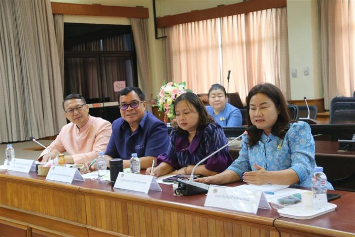 จังหวัดนครพนม ประชุมคัดเลือกผลิตภัณฑ์เข้าประกวดและเผยแพร่ผลการดำเนินงานเครือข่ายองค์ความรู้ KBO