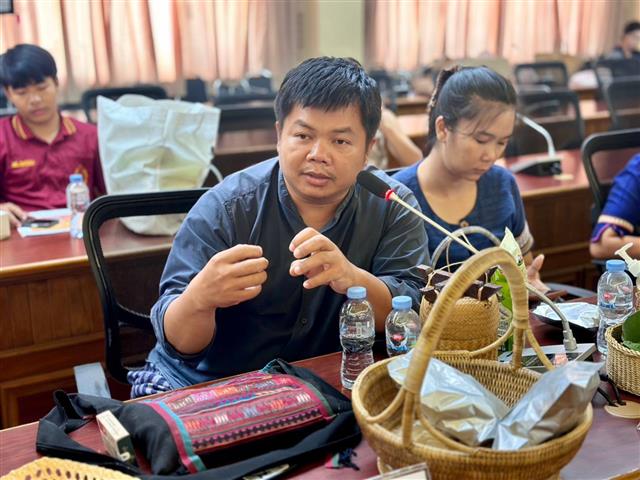 จังหวัดนครพนม ประชุมคัดเลือกผลิตภัณฑ์เข้าประกวดและเผยแพร่ผลการดำเนินงานเครือข่ายองค์ความรู้ KBO
