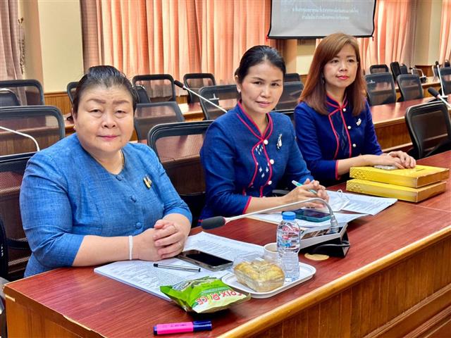 จังหวัดนครพนม ประชุมคัดเลือกผลิตภัณฑ์เข้าประกวดและเผยแพร่ผลการดำเนินงานเครือข่ายองค์ความรู้ KBO