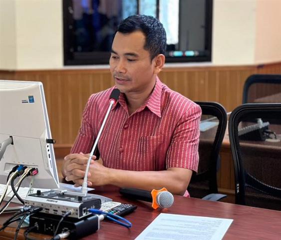 จังหวัดนครพนม ประชุมคัดเลือกผลิตภัณฑ์เข้าประกวดและเผยแพร่ผลการดำเนินงานเครือข่ายองค์ความรู้ KBO