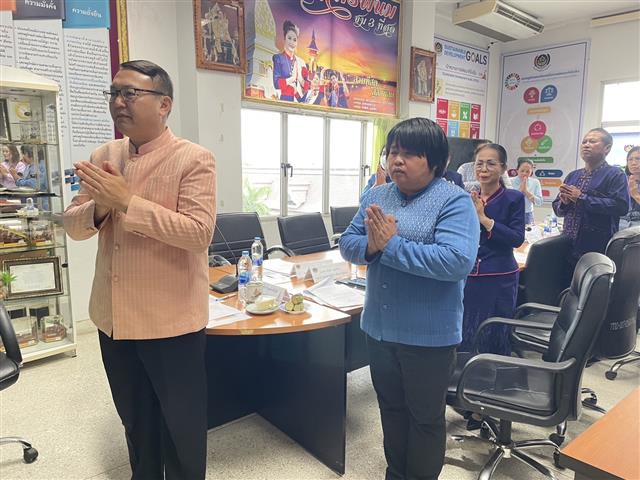 พช.นครพนม ประชุมผู้อำนวยการกลุ่มงาน พัฒนาการอำเภอ และนักวิชาการพัฒนาชุมชนจังหวัดนครพนม ครั้งที่ 6/2566 ประจำเดือนมิถุนายน 2566